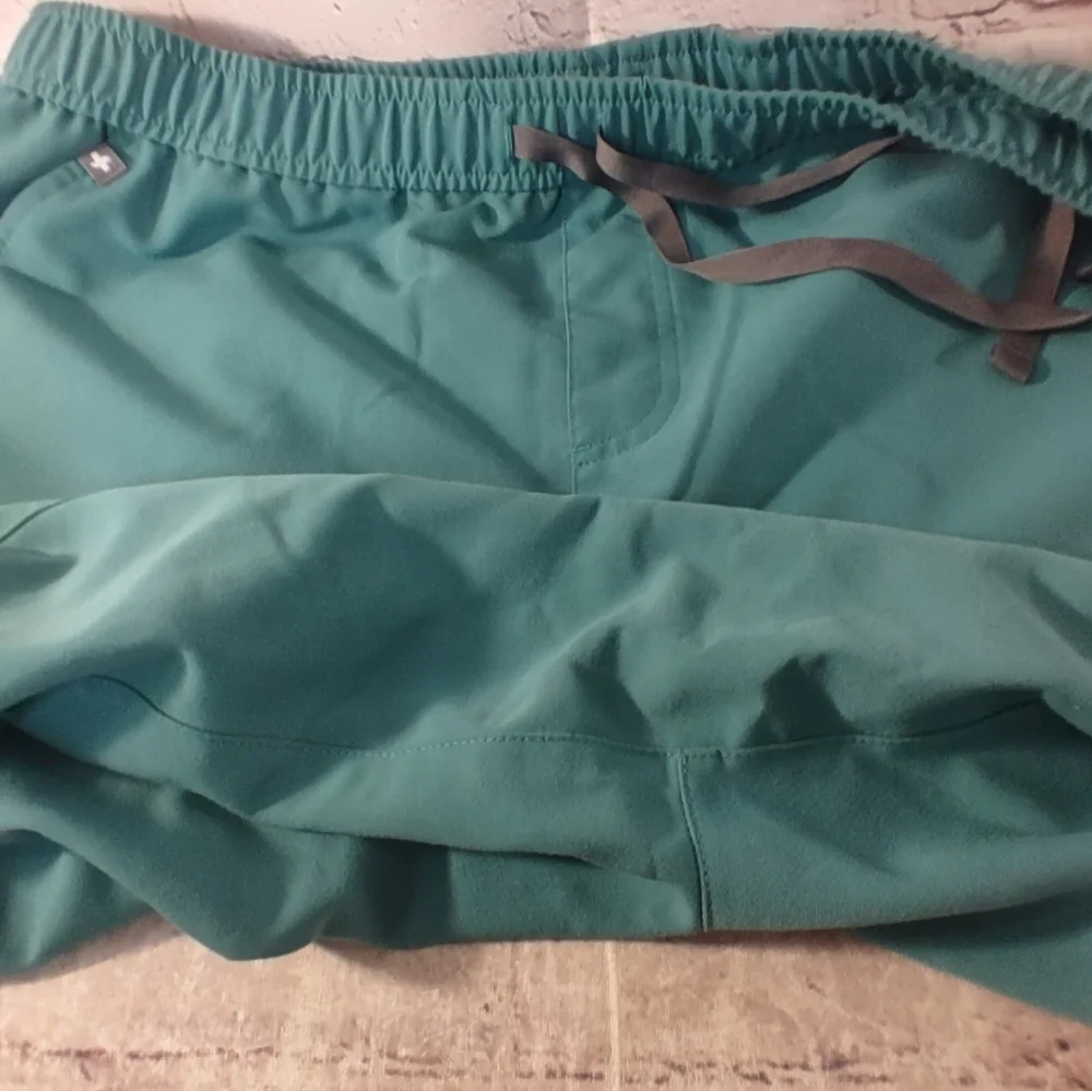 Figs Mens 2XL Teal Tansen Pull On Jogger Scrub Pants Healthcare